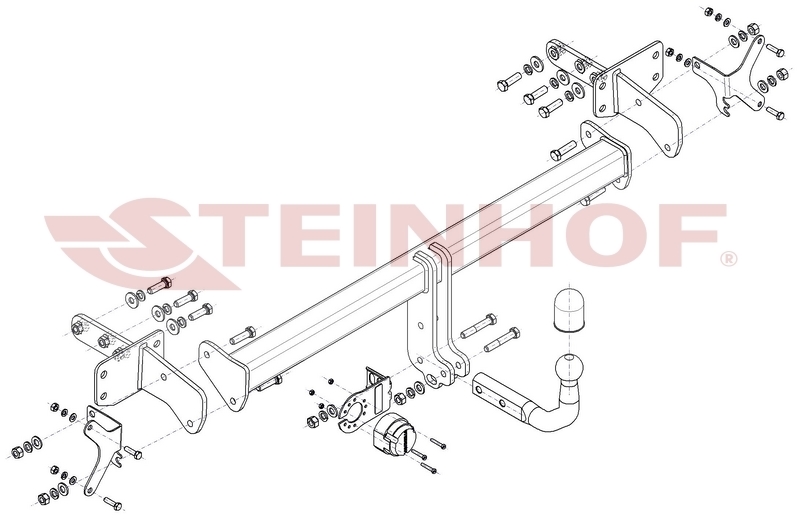Vlečna kljuka Ssangyong Korando - (CW) - 2WD/4WD - od 2019